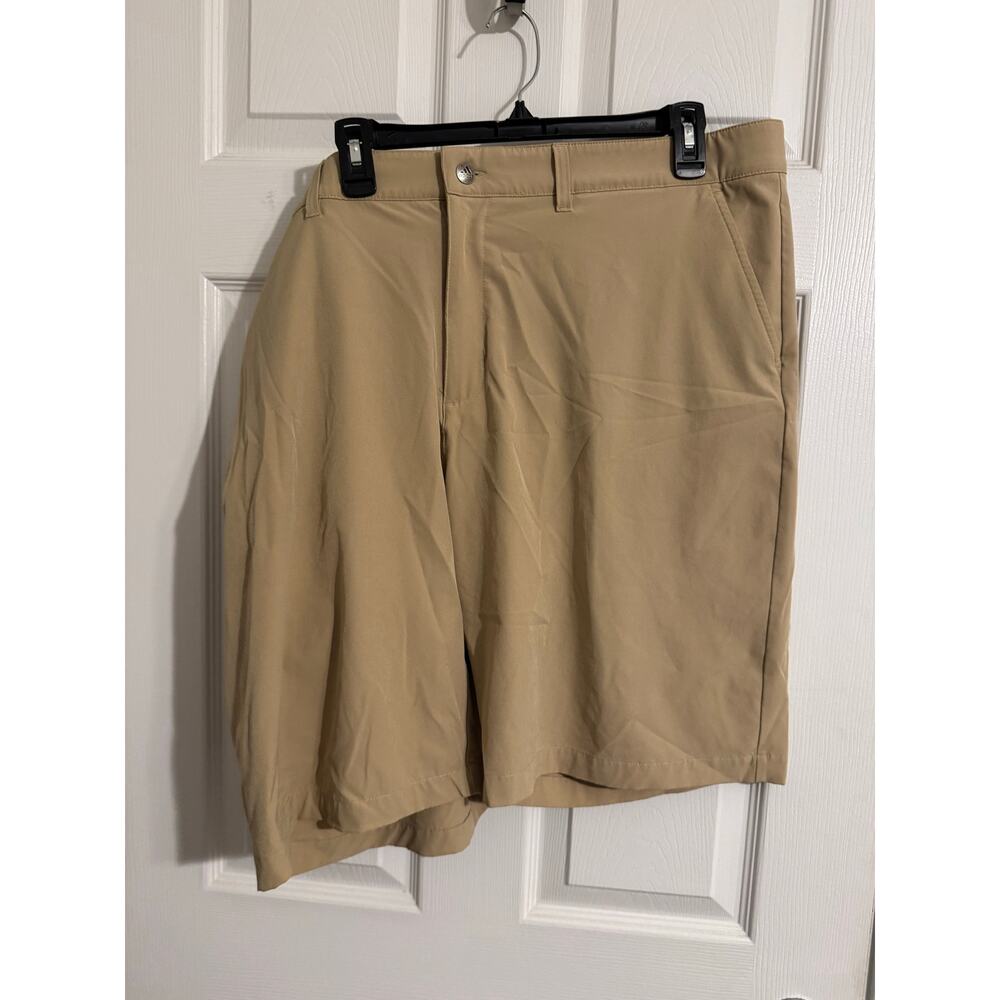 Adidas Khaki Tan Athletic Golf Shorts Sz: 40